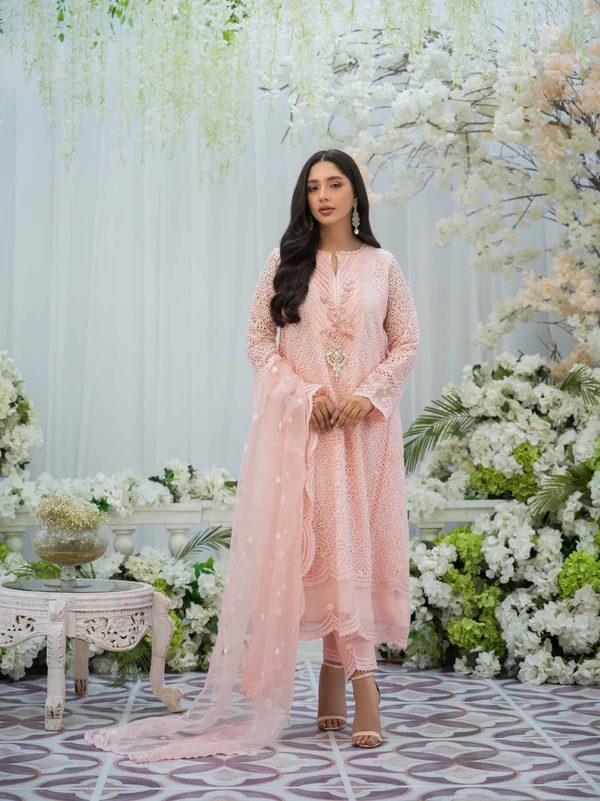 Sana Abbas eid latest collection 3 pc suit