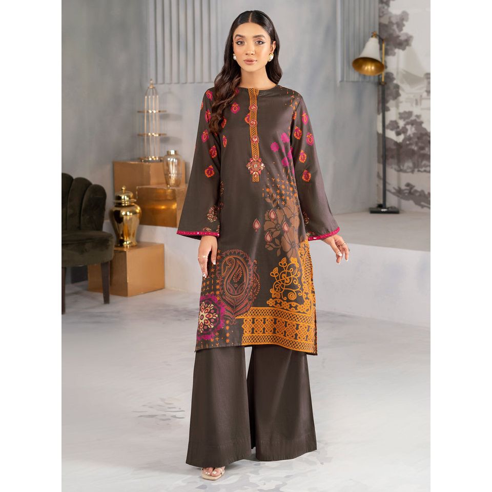 2 pc embroidered lawn suit