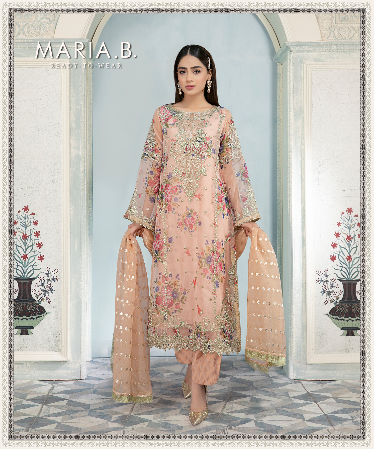 Maria b summer lawn stitched collection