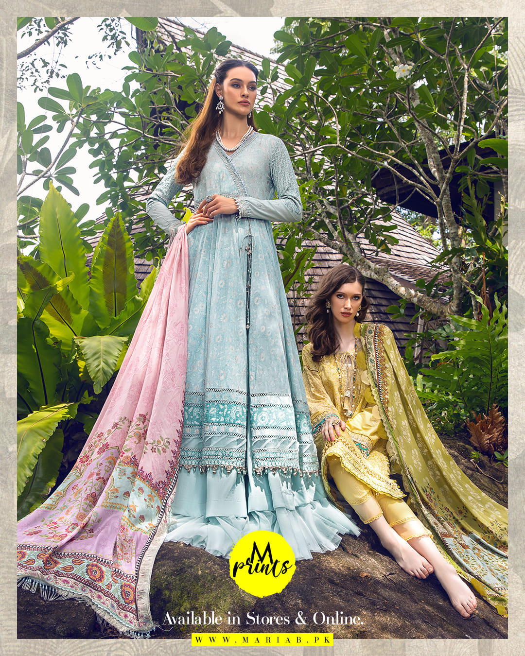 Maria b summer lawn unstitched collection
