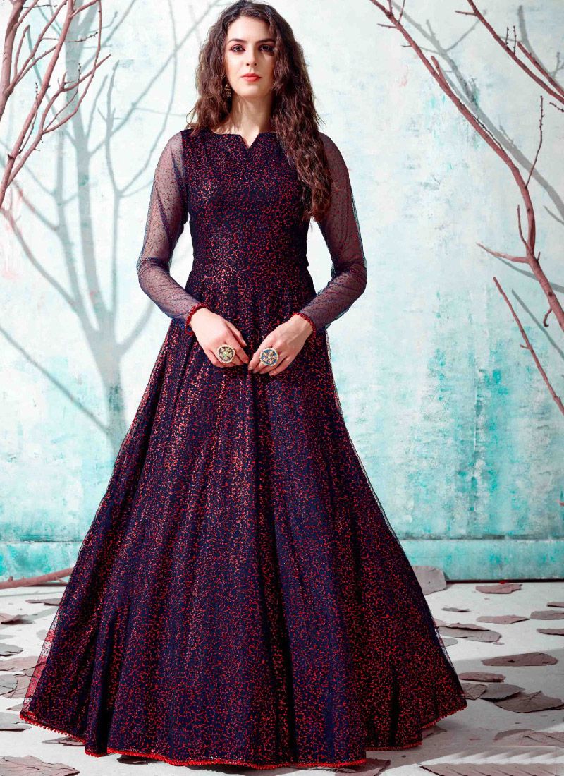 Latest Party Wear Long Frock Designs 2023 Images  Roy Collections