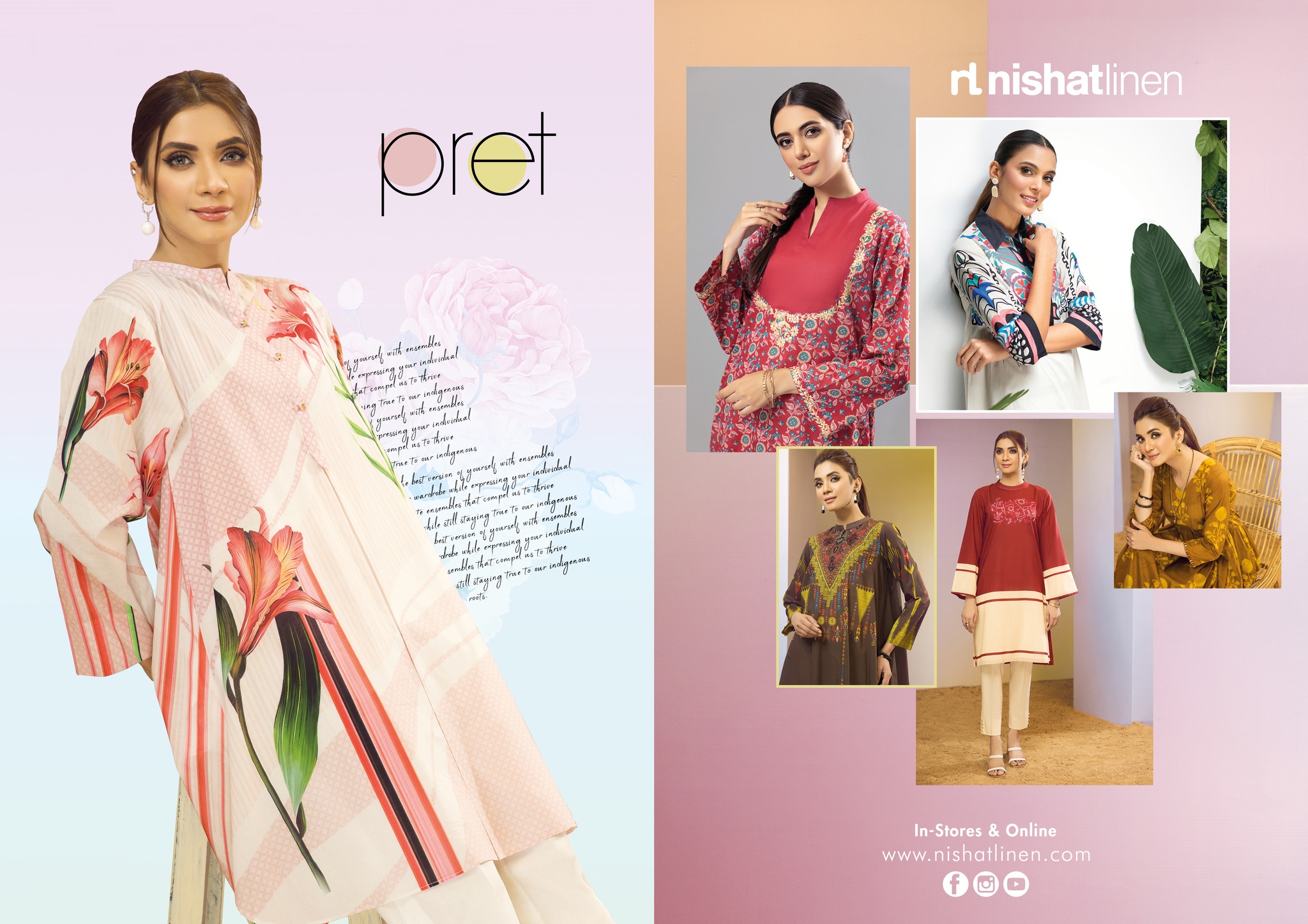 Nishat Linen Pret Collection