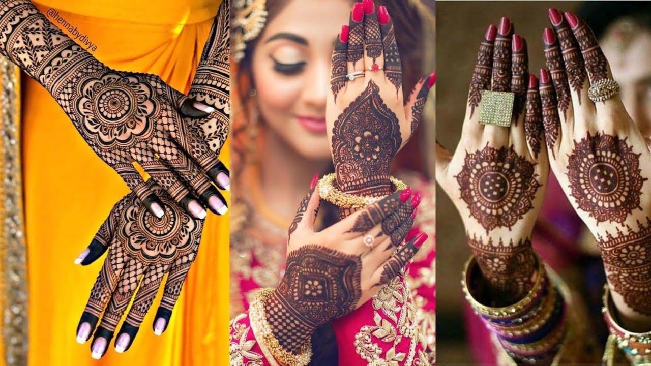 New Pakistani Bridal Mehndi Designs 2023 Images
