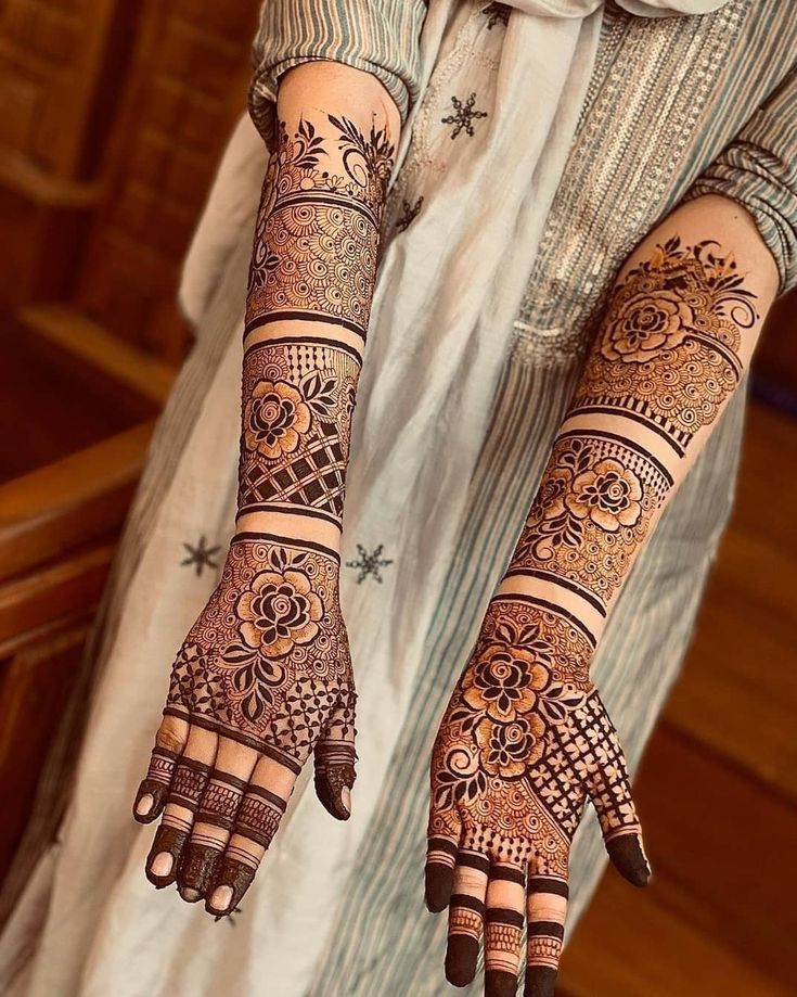 indian bridal mehndi designs 2022