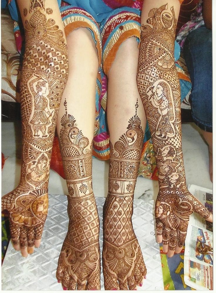 indian bridal mehndi designs