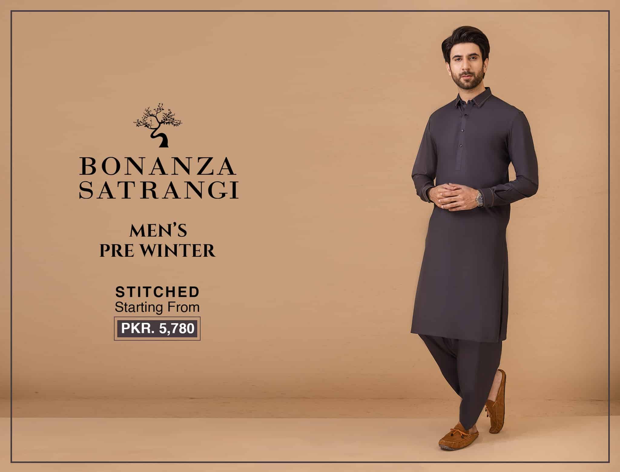 Bonanza Satrangi Men's Winter Collection