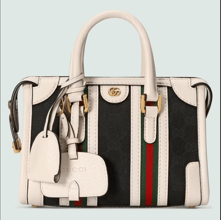Gucci mini canvas handbag