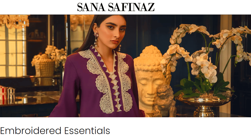 Embroidered Essentials Winter Collection
