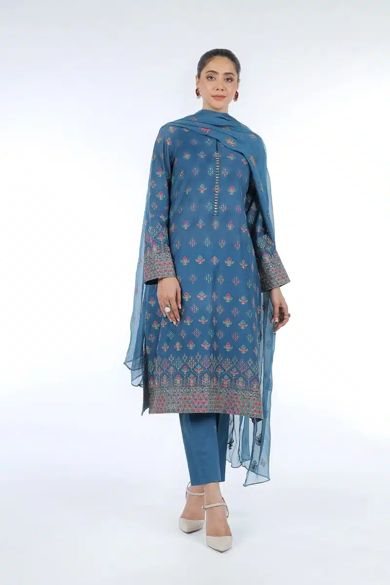 Embroidered Dc Air Jet Lawn 3pc suit