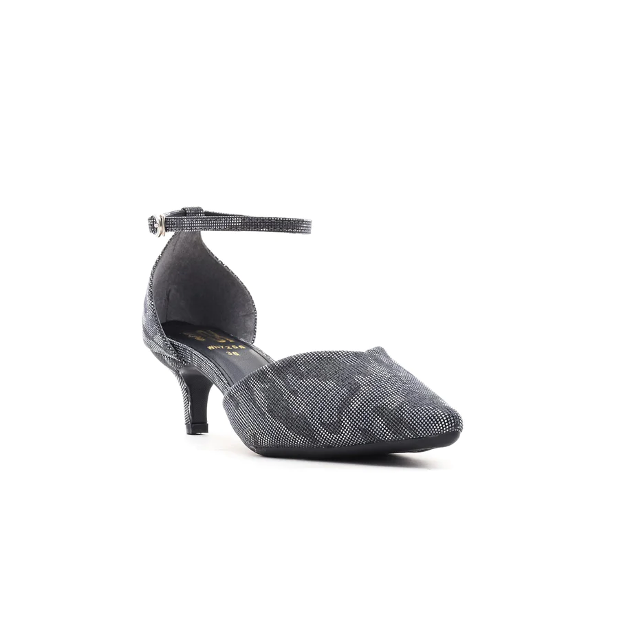 Grey Winter Court Shoes