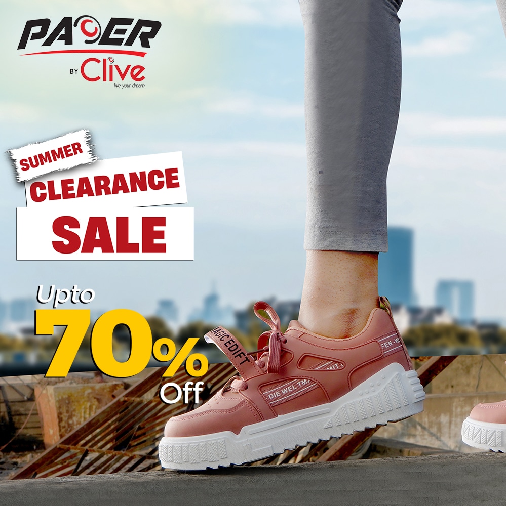 Clive shoes summer clearnce sale on ladies sneakers