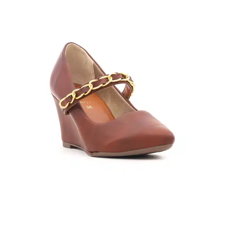 Brown Wedge shoes