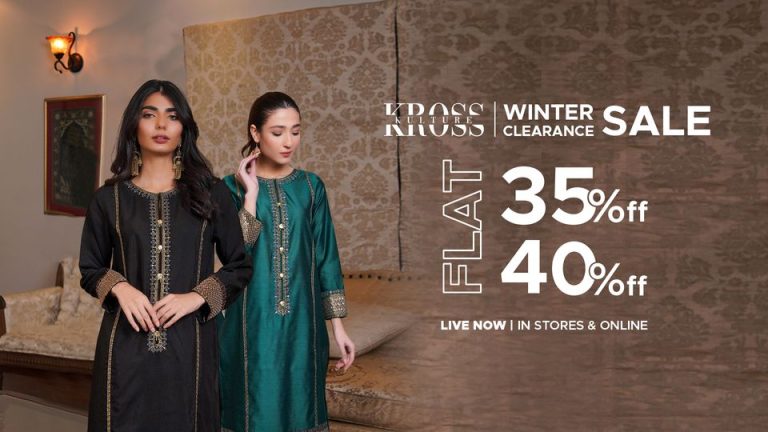 Kross Kulture Winter Clearance Sale 2024 Flat 40% Off With Price