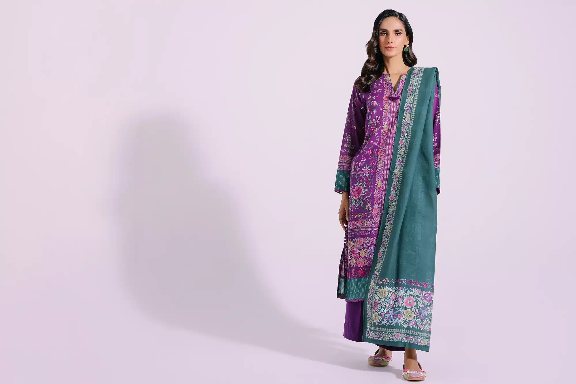 Ethnic by outfitters unstitched special price collection