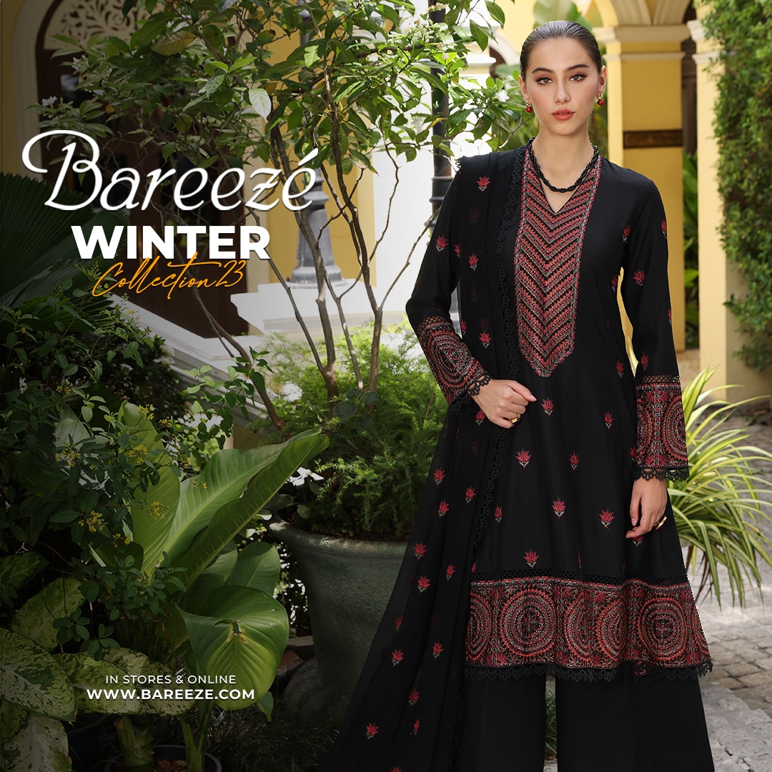 Latest Bareeze winter collection