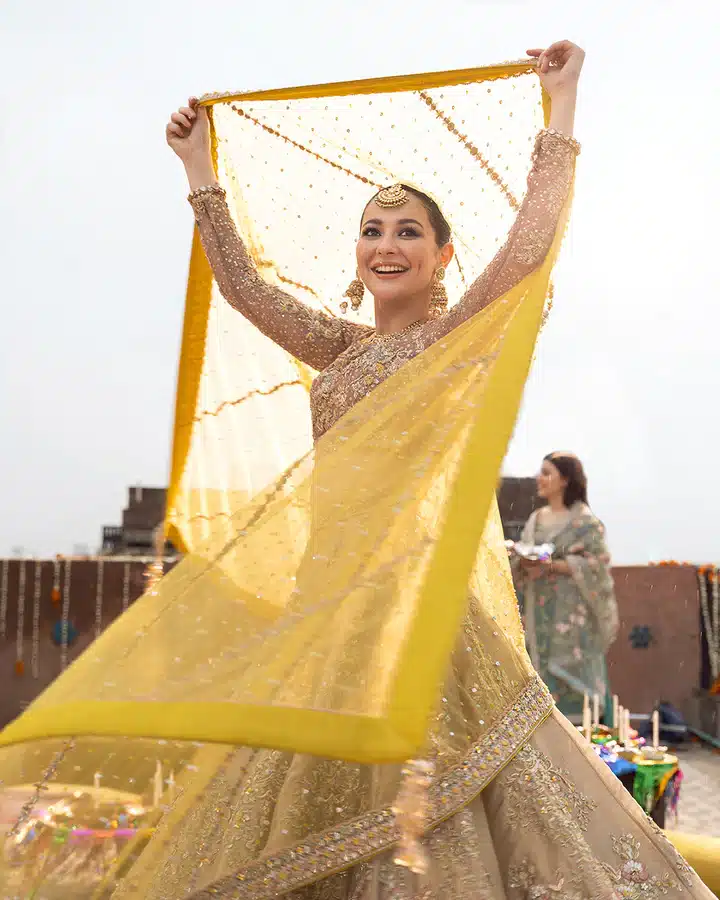 Mehndi dress Pakistani