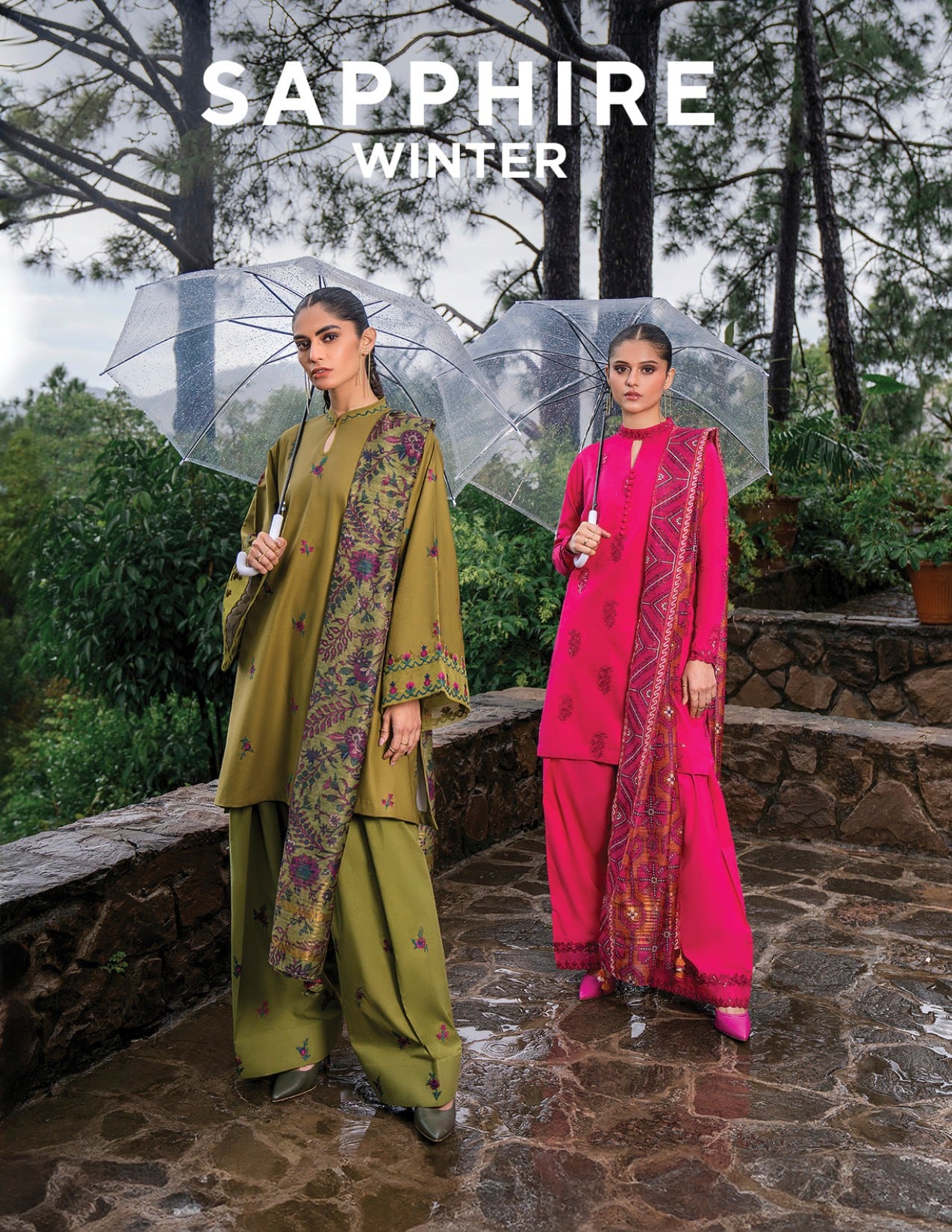 Sapphire unstitched winter collection