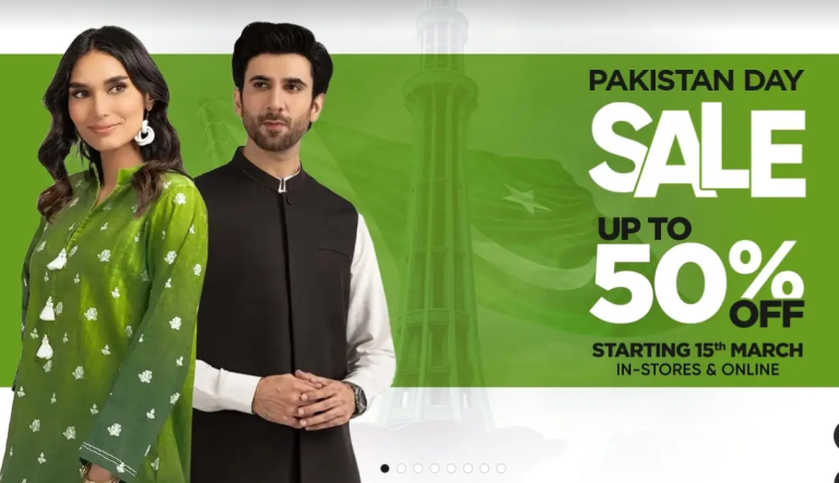 Gul Ahmed Pakistan Day Sale 2024 Upto 50% Off With Price